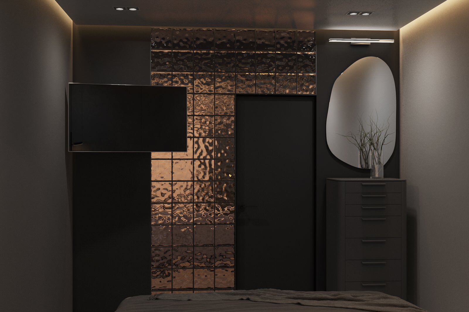 Дизайн проект подвального помещения 127м²