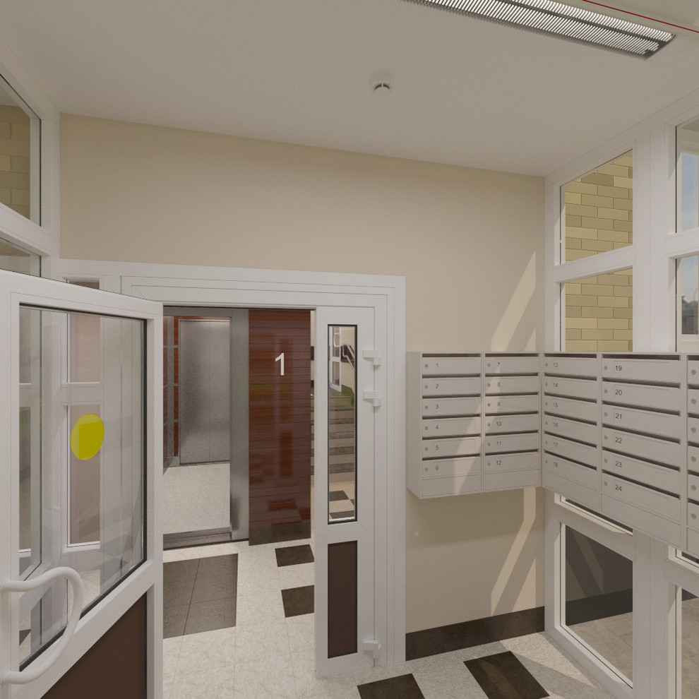 Дизайн интерьера подъездов. г. Самара