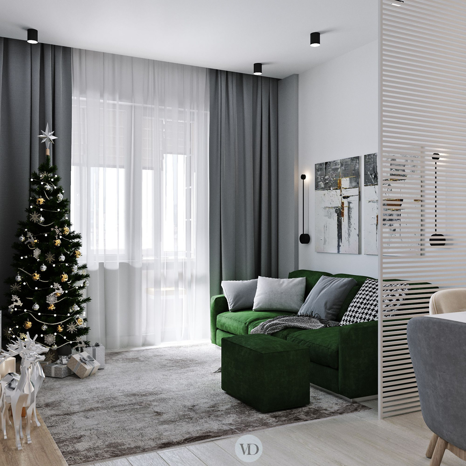 Дизайн-проект квартиры в ЖК Западный луч