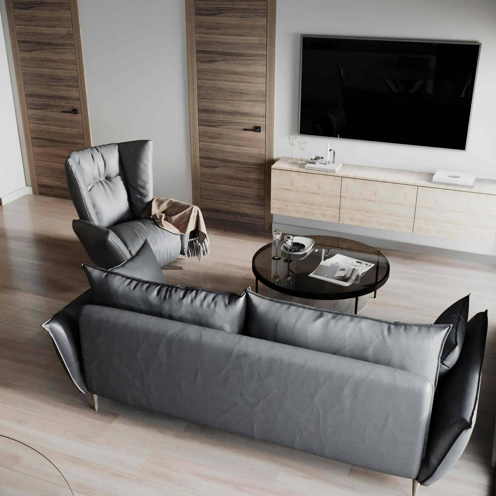 Дизайн и ремонт квартиры в ЖК «Фили Сити» — Кусочек Скандинавии