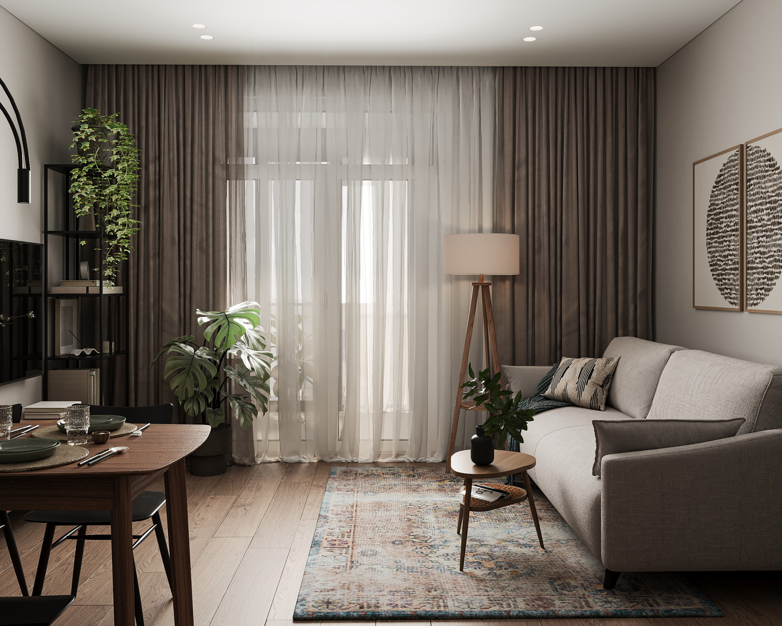 Дизайн-проект квартиры, ЖК "Морская набережная"