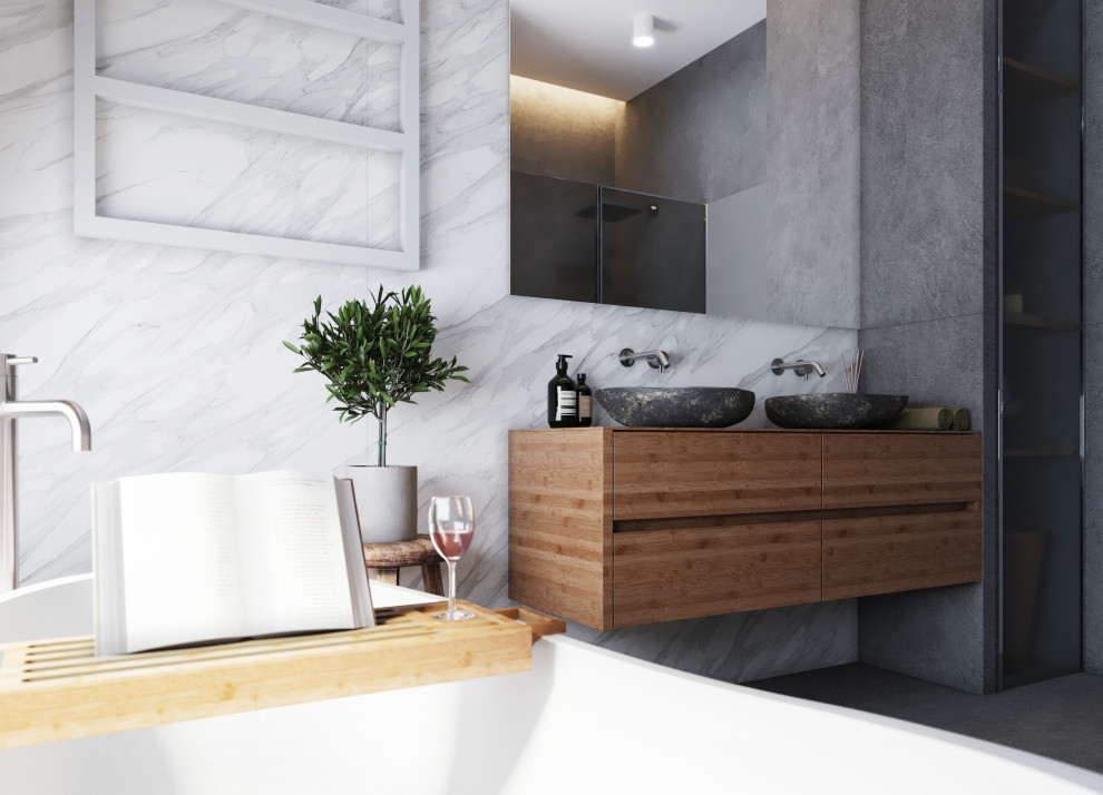 Загородный дом в стиле минимализм