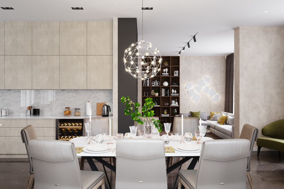 Квартира 200 кв.м. в современном стиле в ЖК Vander Park.