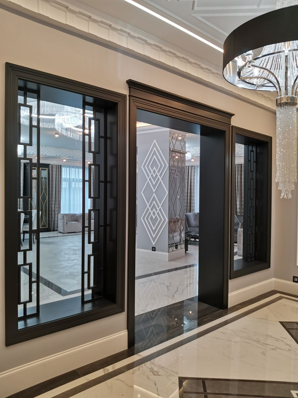 Ремонт четырехкомнатной квартиры площадью 276 кв.м в стиле Ар-деко