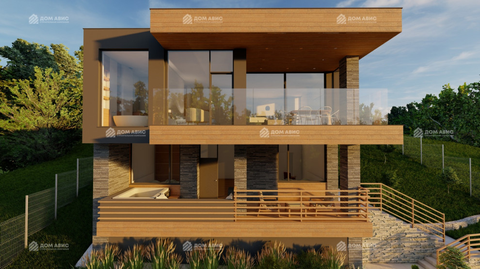 проект дома в Сочи, Бестужевское