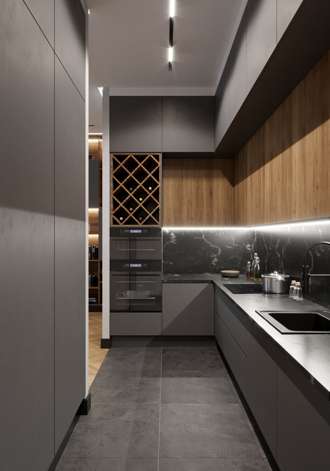 Дизайн проект квартиры в ЖК Петровский квартал на воде