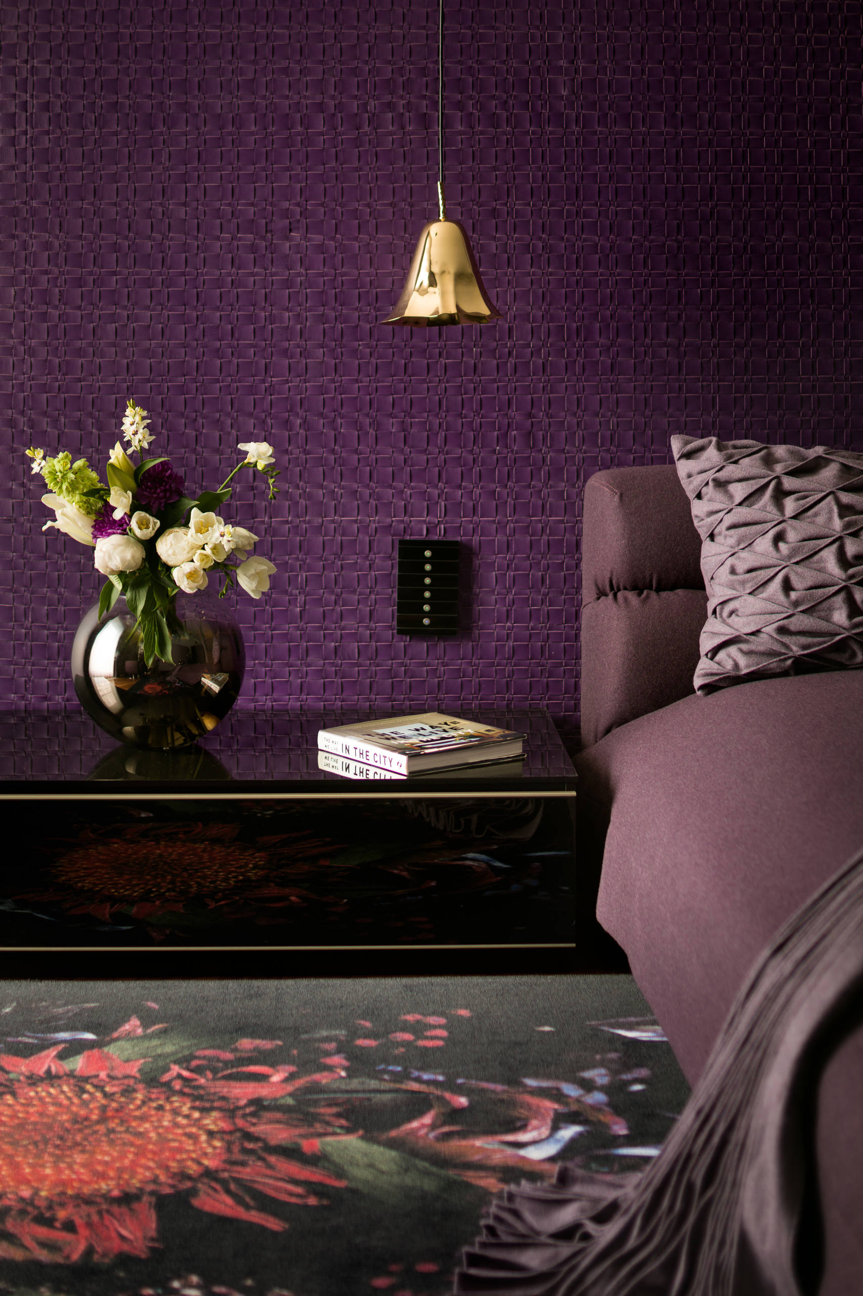 Houzz Украина: Квартира для семьи, которой наскучил бежевый