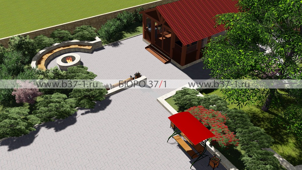 Ландшафтный дизайн в п.Зеленый Бор