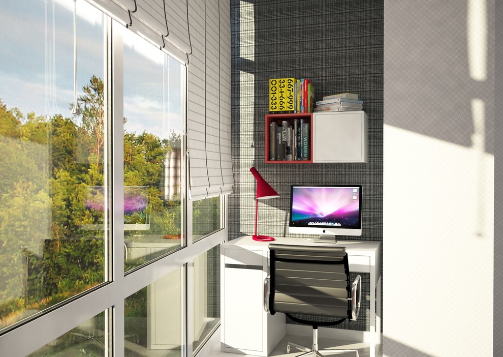 Яркая квартира для молодой пары