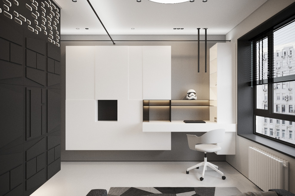 Квартира для семьи, которая любит природу и хоккей