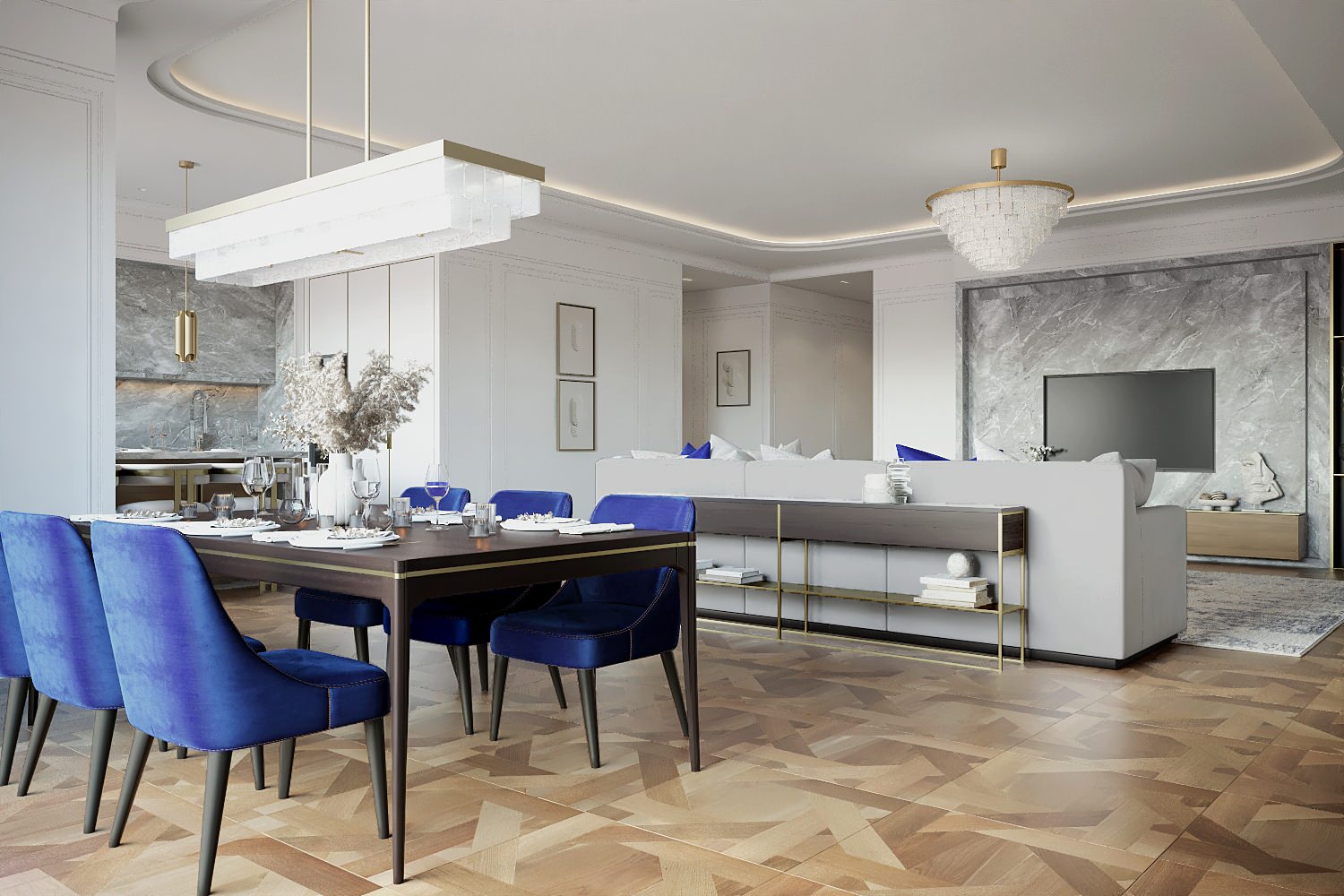 ЖК Сады Пекина 300 кв.м. - Проект в разработке