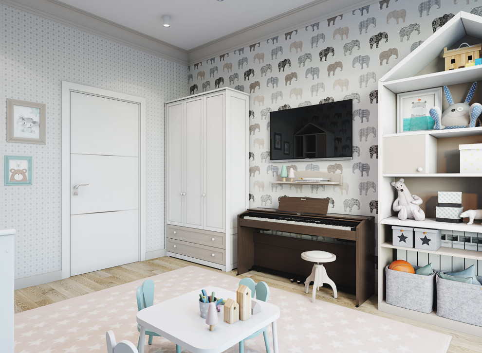 Квартира для семьи в современном стиле