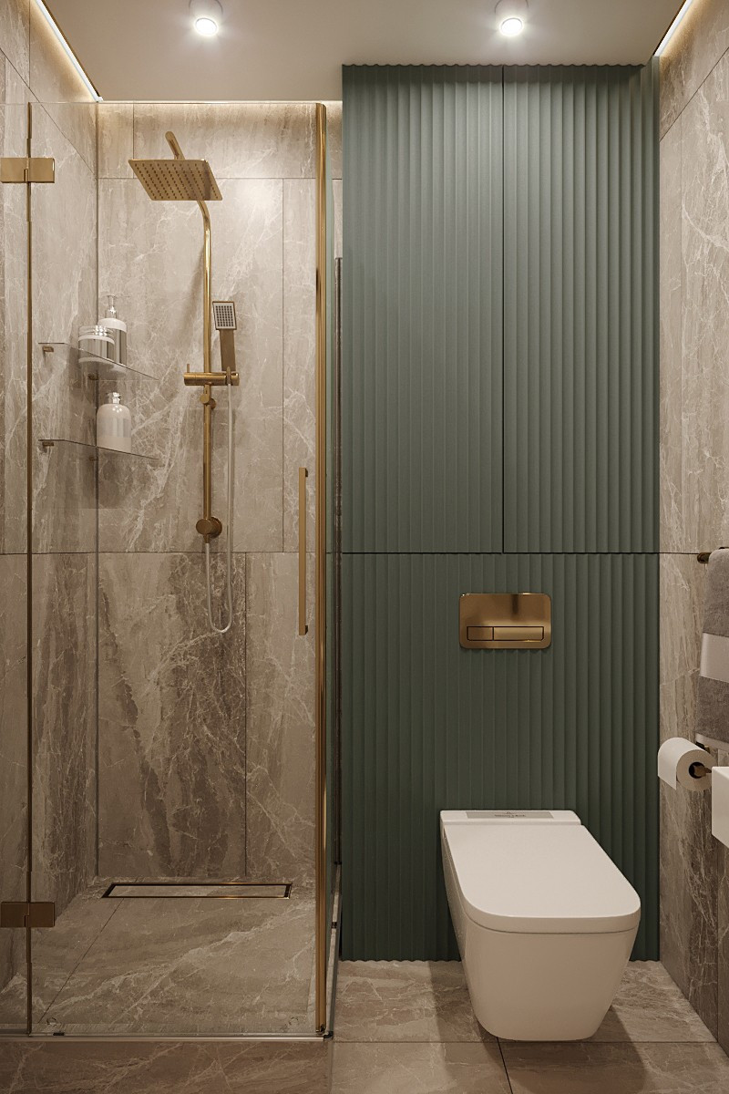 Душевая в современном стиле