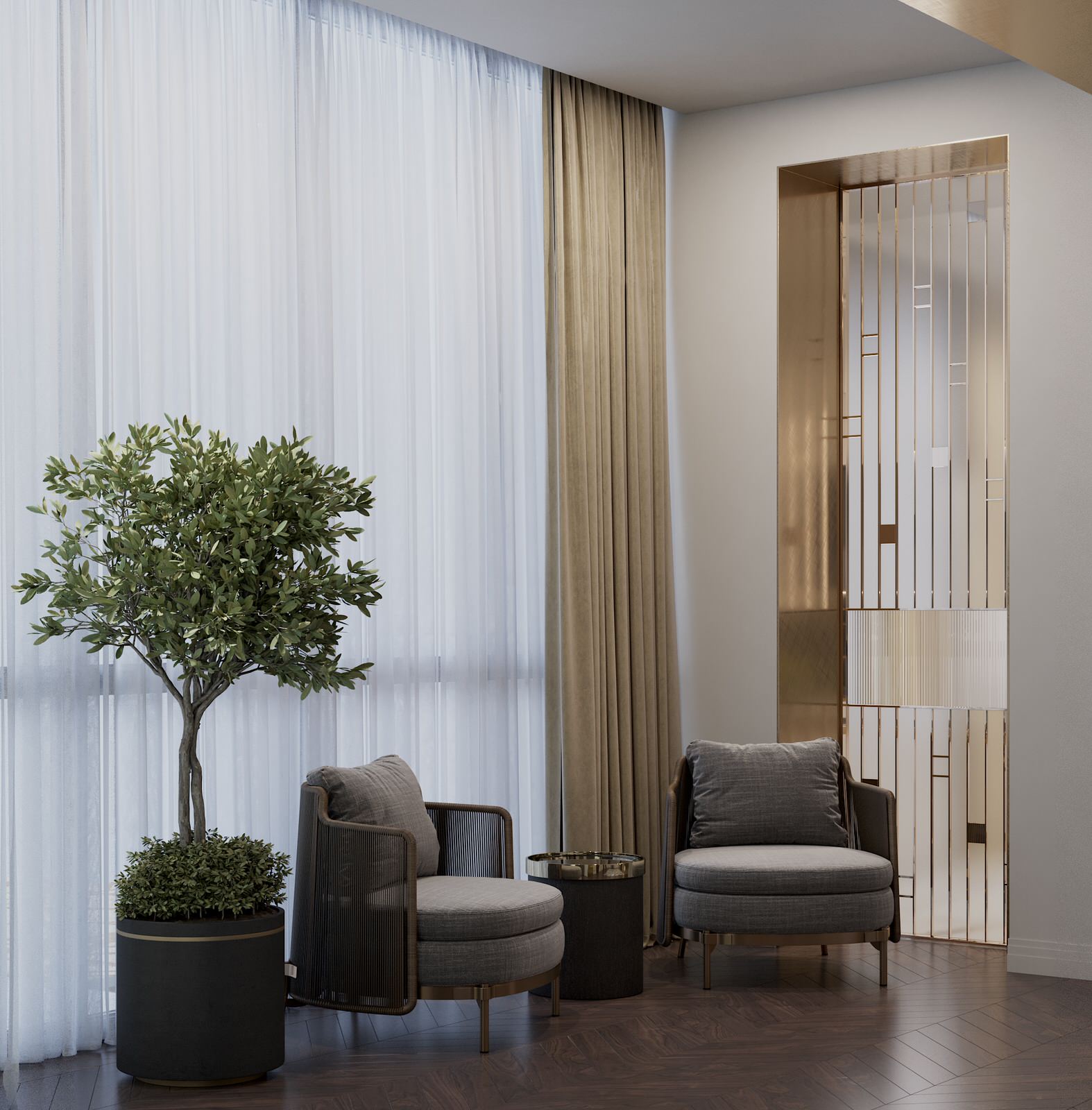 Квартира 156м², ЖК Duderhof Club
