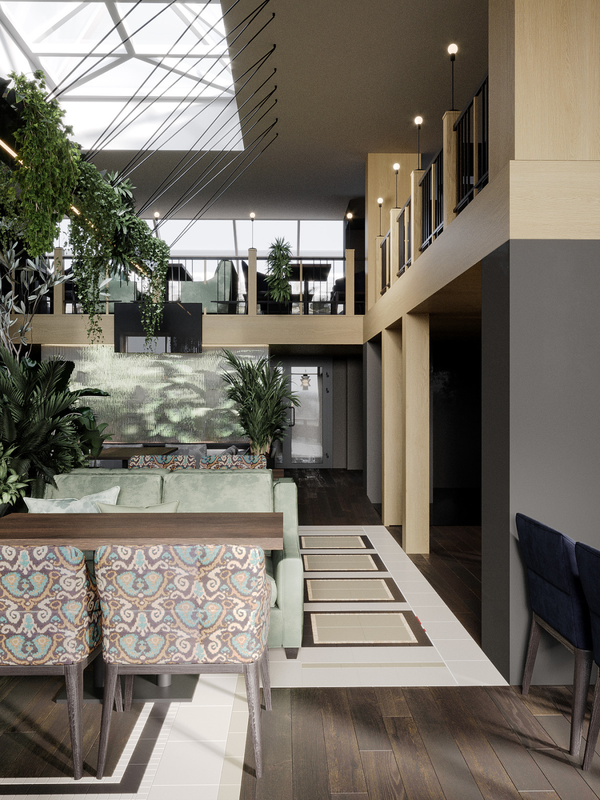 Вид на инсталляцию