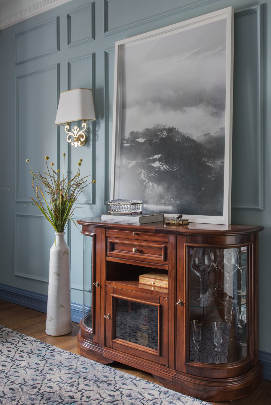 Кабинет в английском стиле