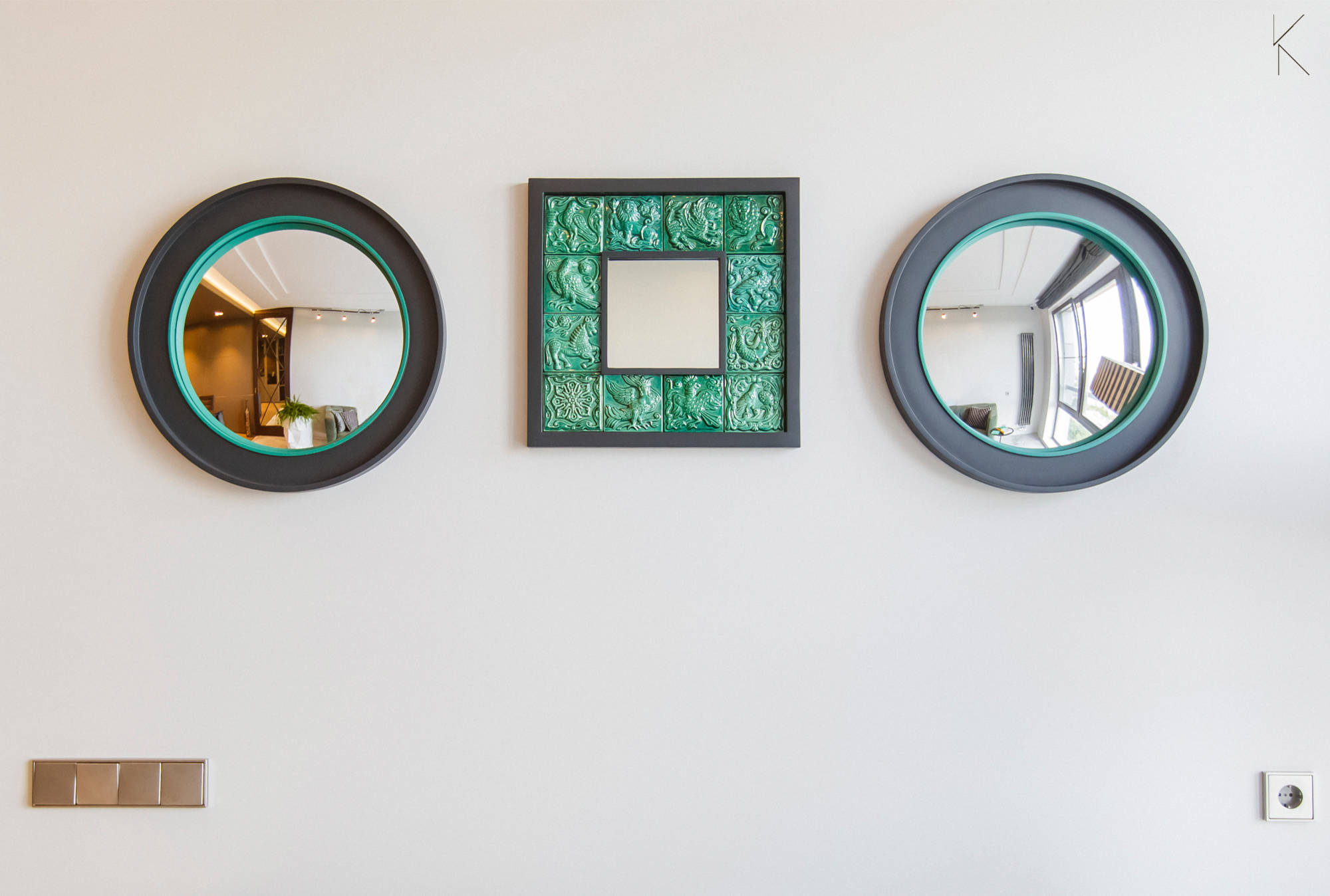 Houzz тур: Кашпо Родриго и керамогранит в спальне для молодой семьи