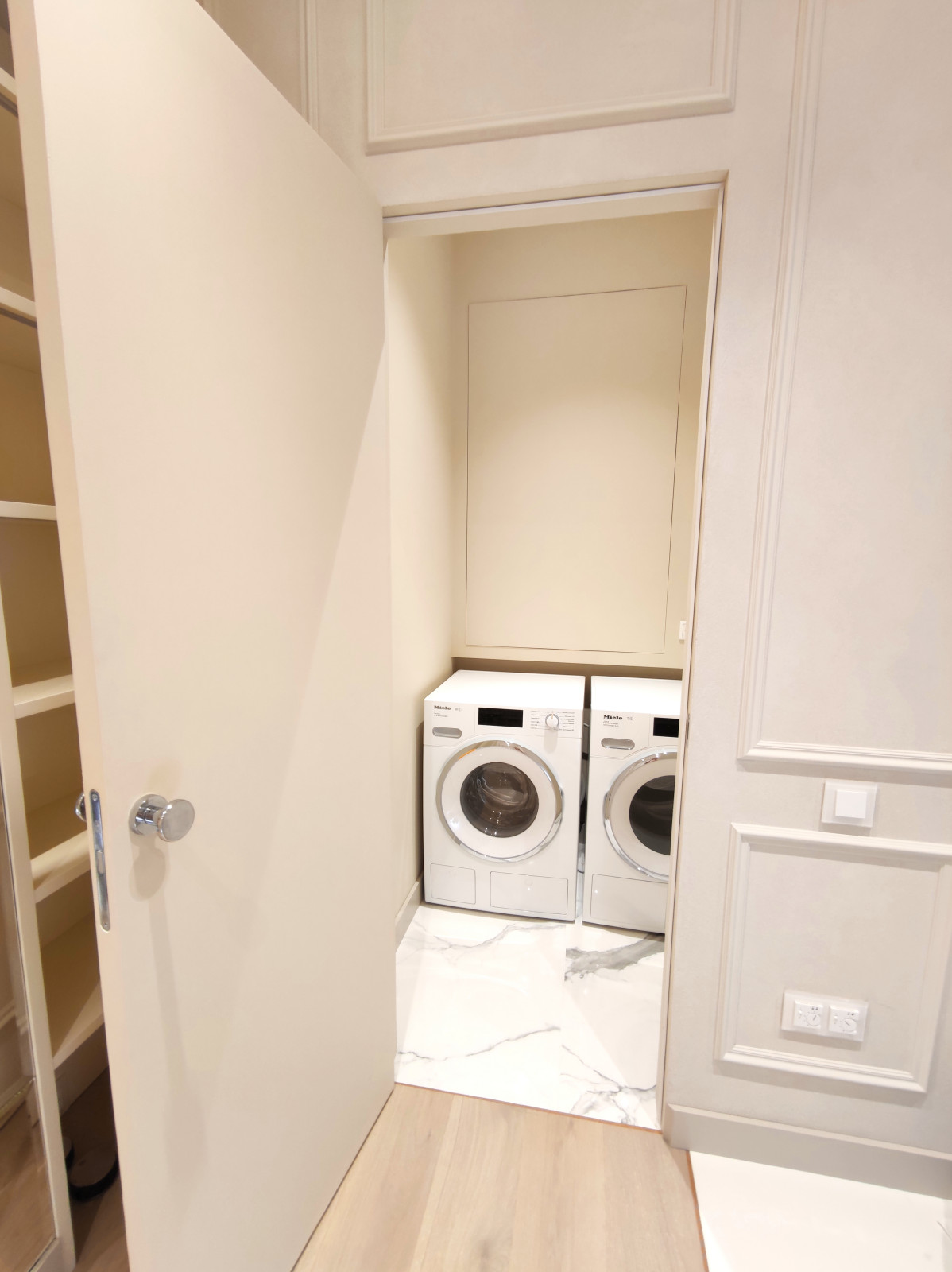 Прачечная в 3-к новостройки 116 м2