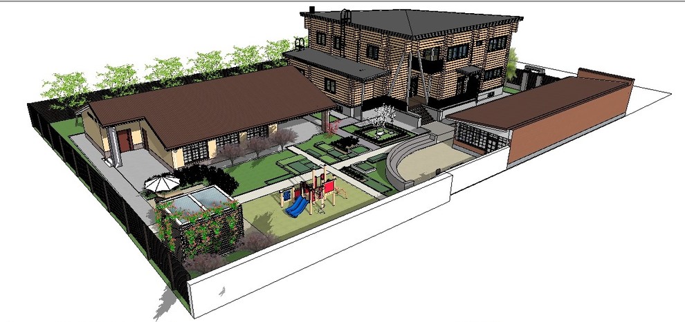 Деревянный дом