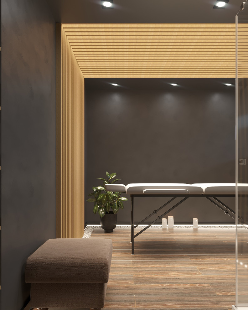 Дизайн проект салон массажа 100м