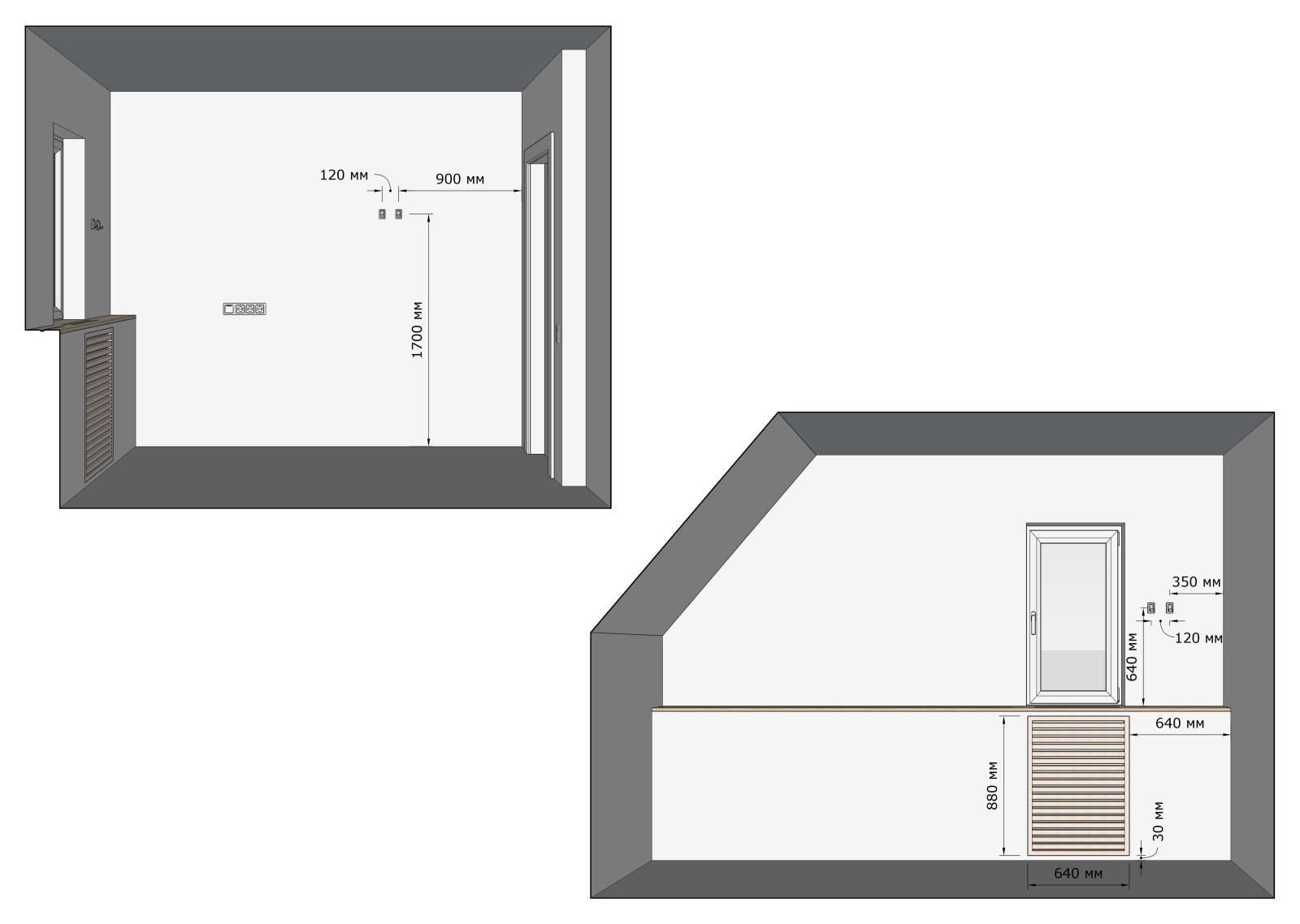 Редизайн интерьера  дома в коттеджном посёлке "Рассоха".