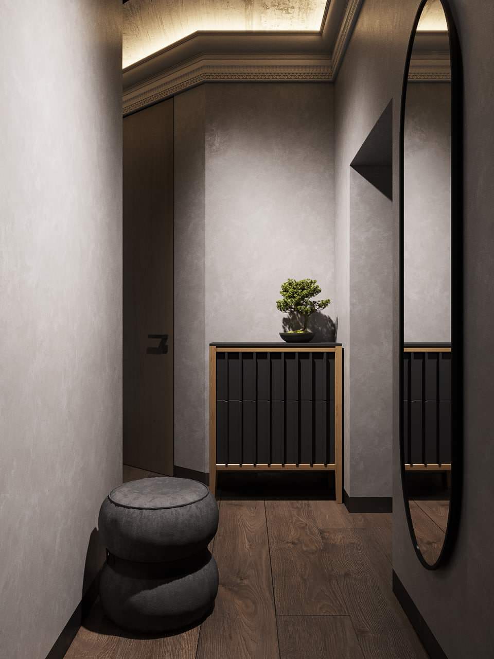 Прилофтованная четырехкомнатная квартира из трёшки в ЖК КОКОС