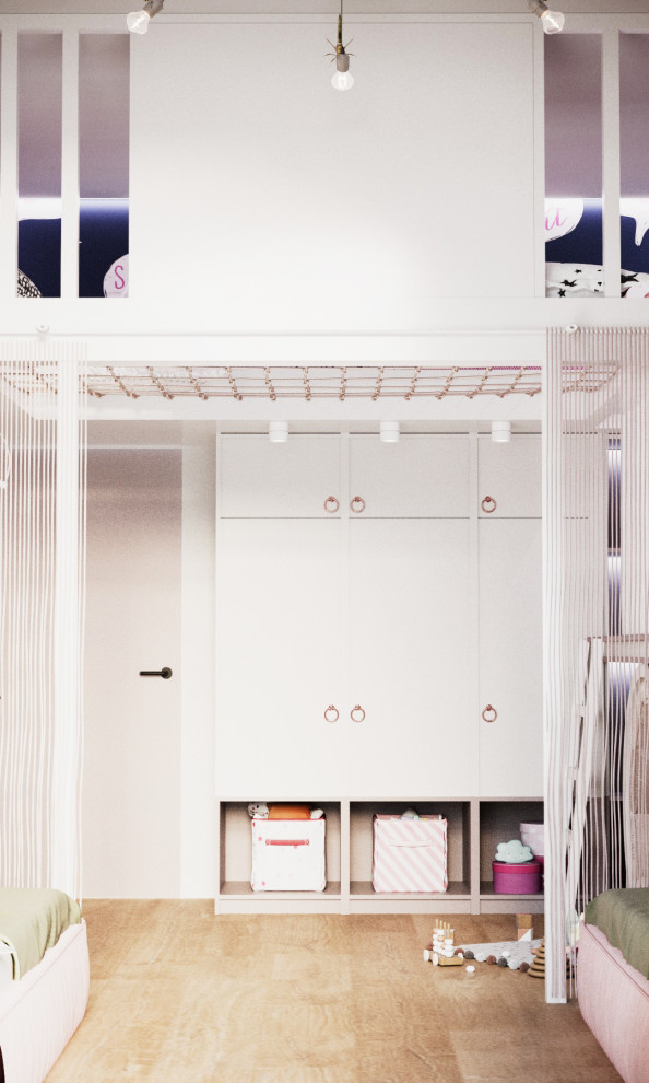 Интерьер квартиры для молодой семьи с тремя детьми