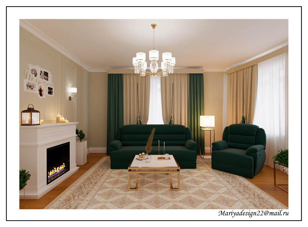 Дизайн гостиной