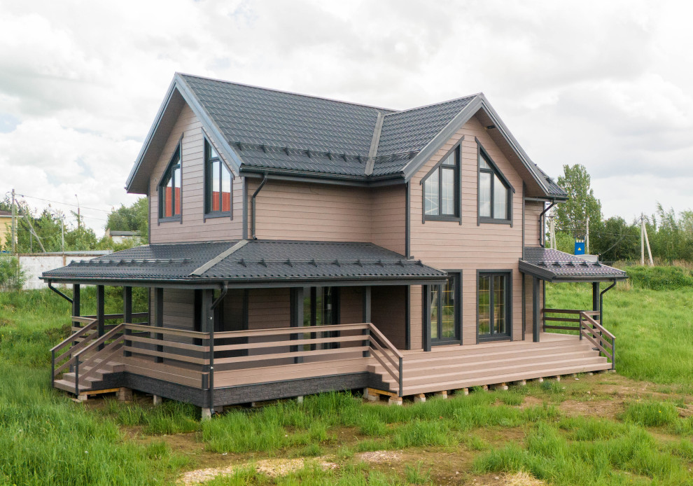 Строительство дома по Каркасной технологии в поселке Низино Ленинградской област