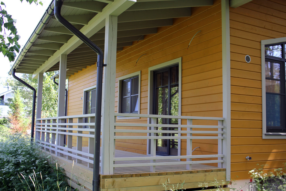 Деревянный каркасный дом