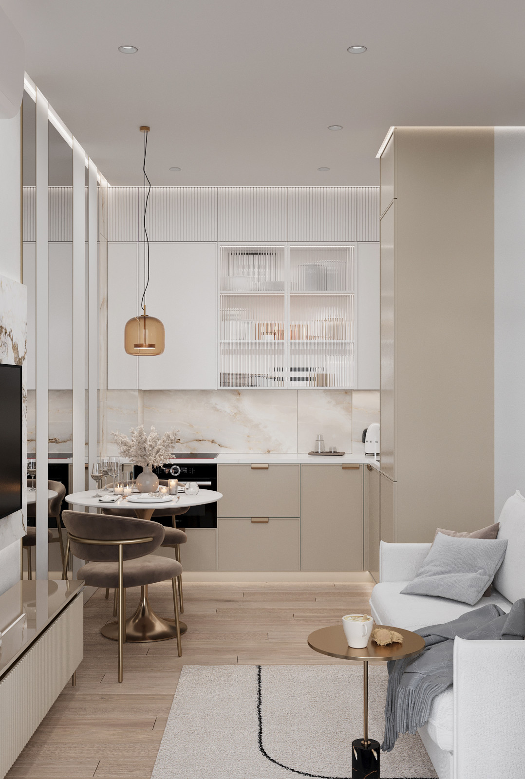 Однокомнатная квартира на С.Агиша