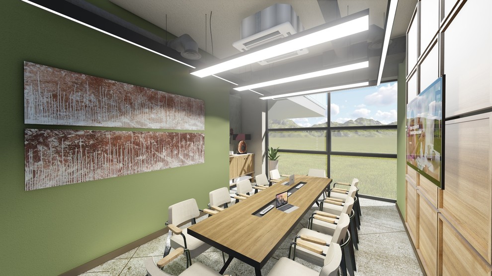 интерьеры офиса компании Imperial Garden