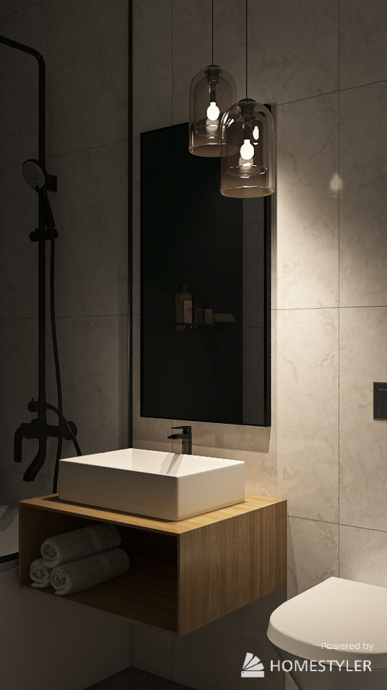 Ванная комната, 4 кв.м.