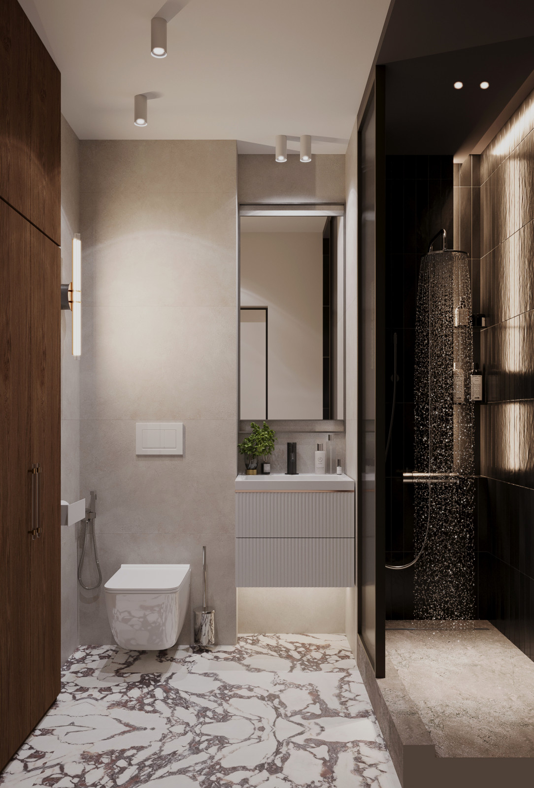 Квартира-студия для девушки в ЖК Екатерининский Парк