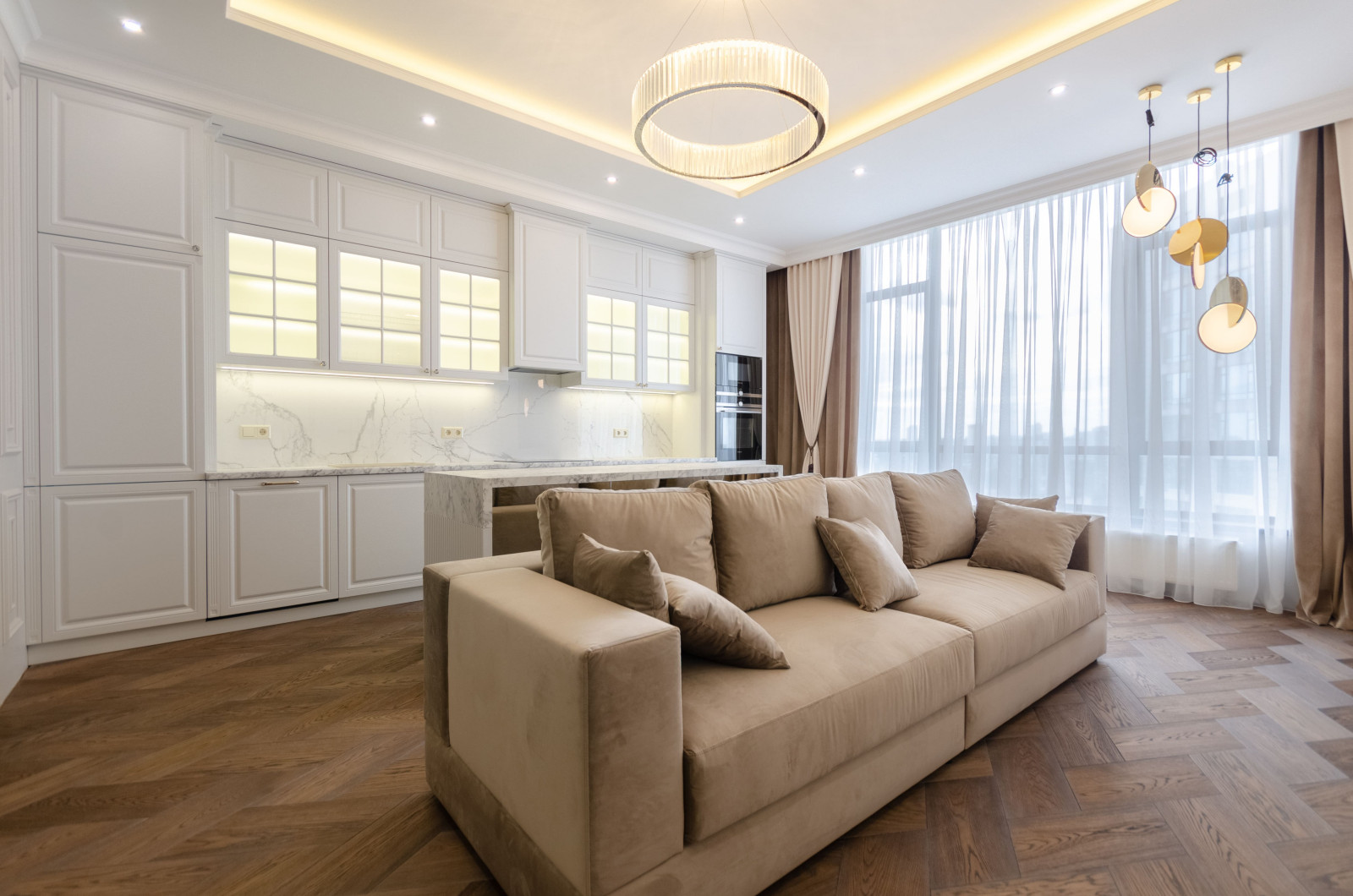 ЖК Алия, 3 комнаты, 105  м²
