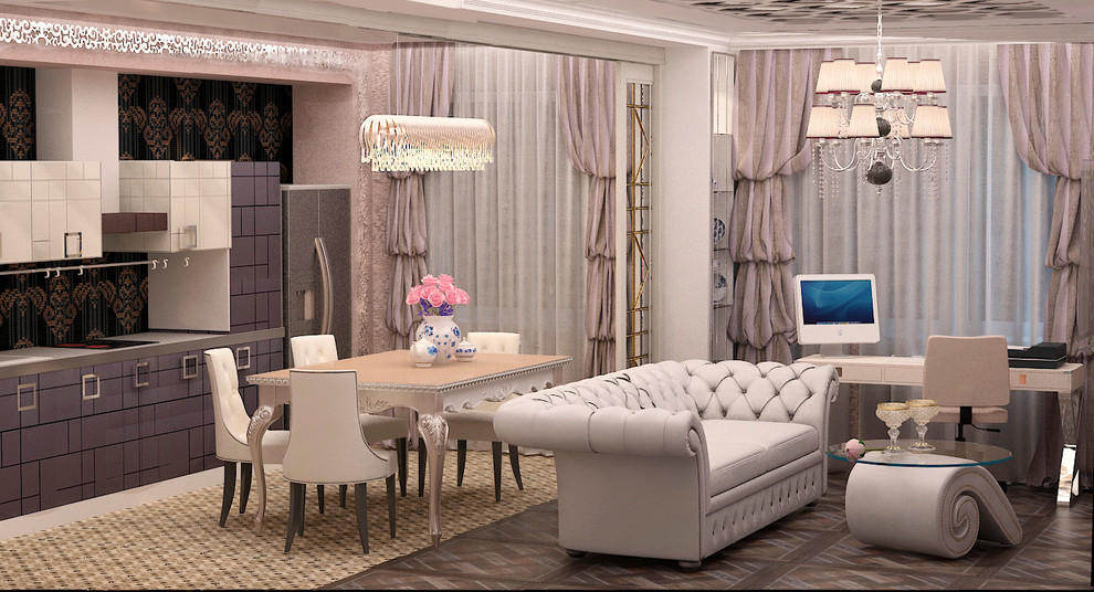 кухня-гостиная