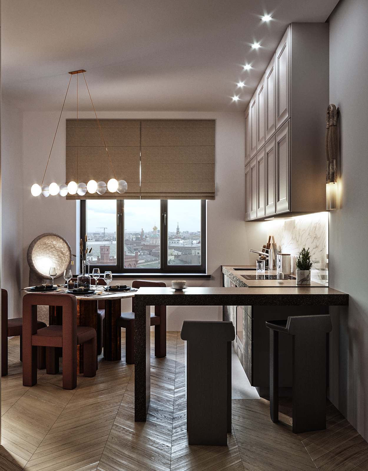 Квартира в стиле минимализм