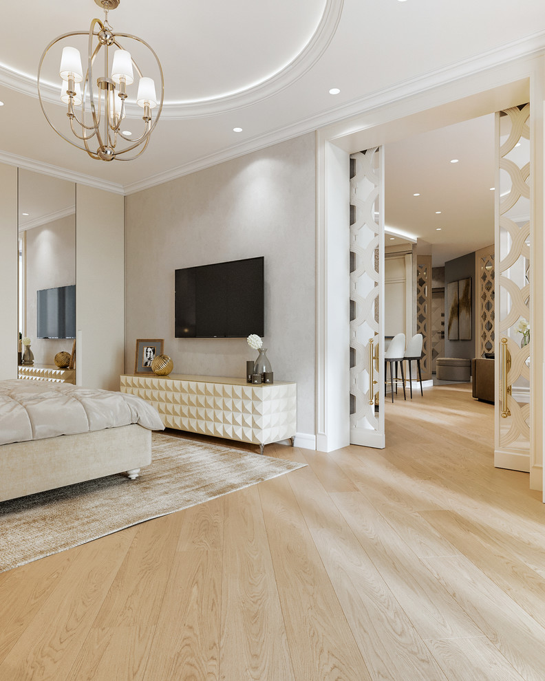 Обложка проекта: Дизайн кухни гостиной в tribeca apartments