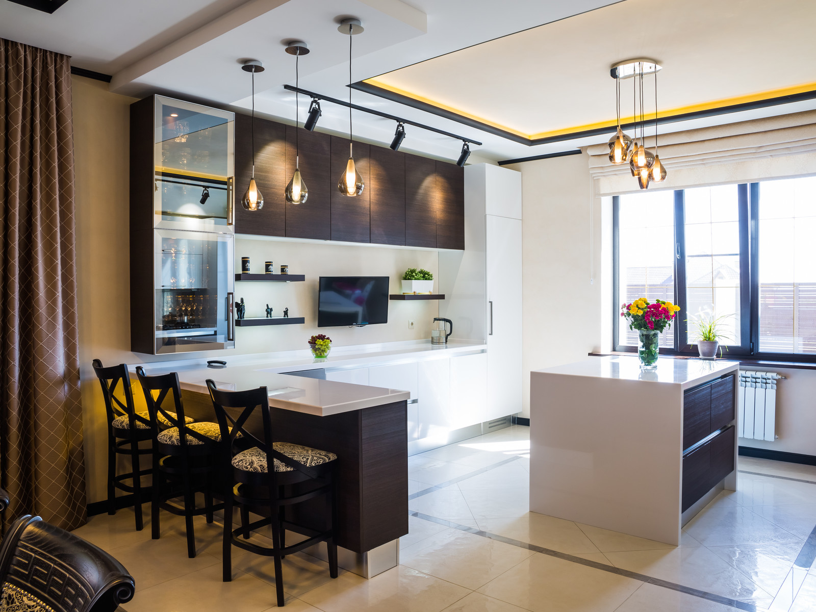 Проект дома в современном стиле с элементами арт деко.