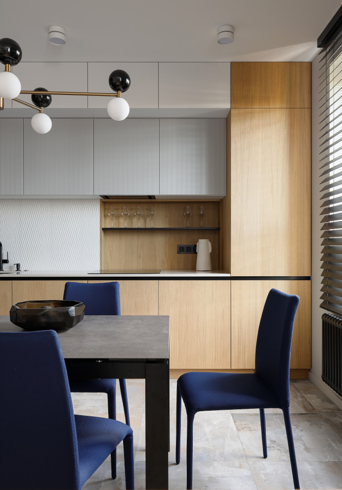 Light midecentury apartment / Квартира с легким флером midcentury