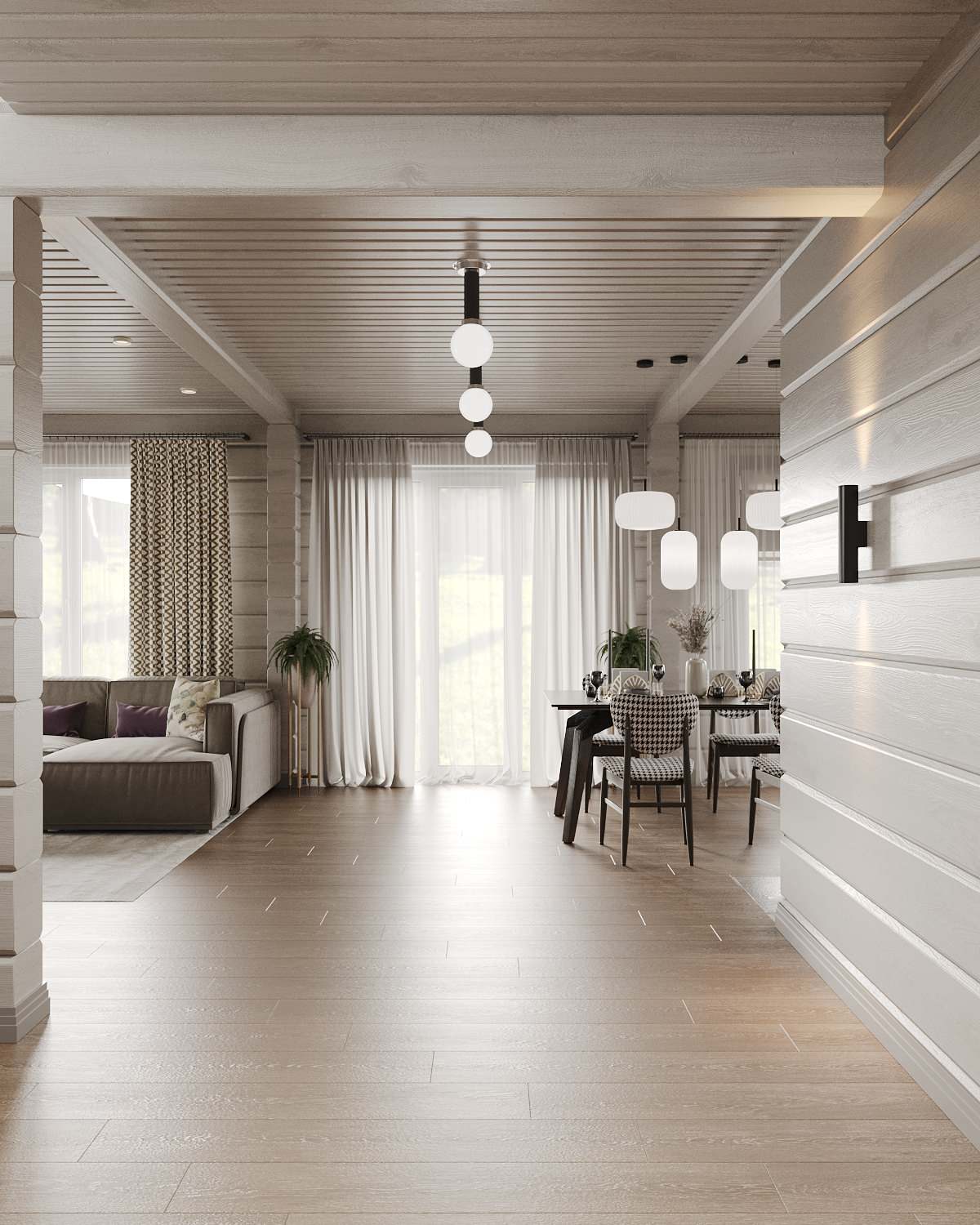 Дом из бруса КП "Арнеево"