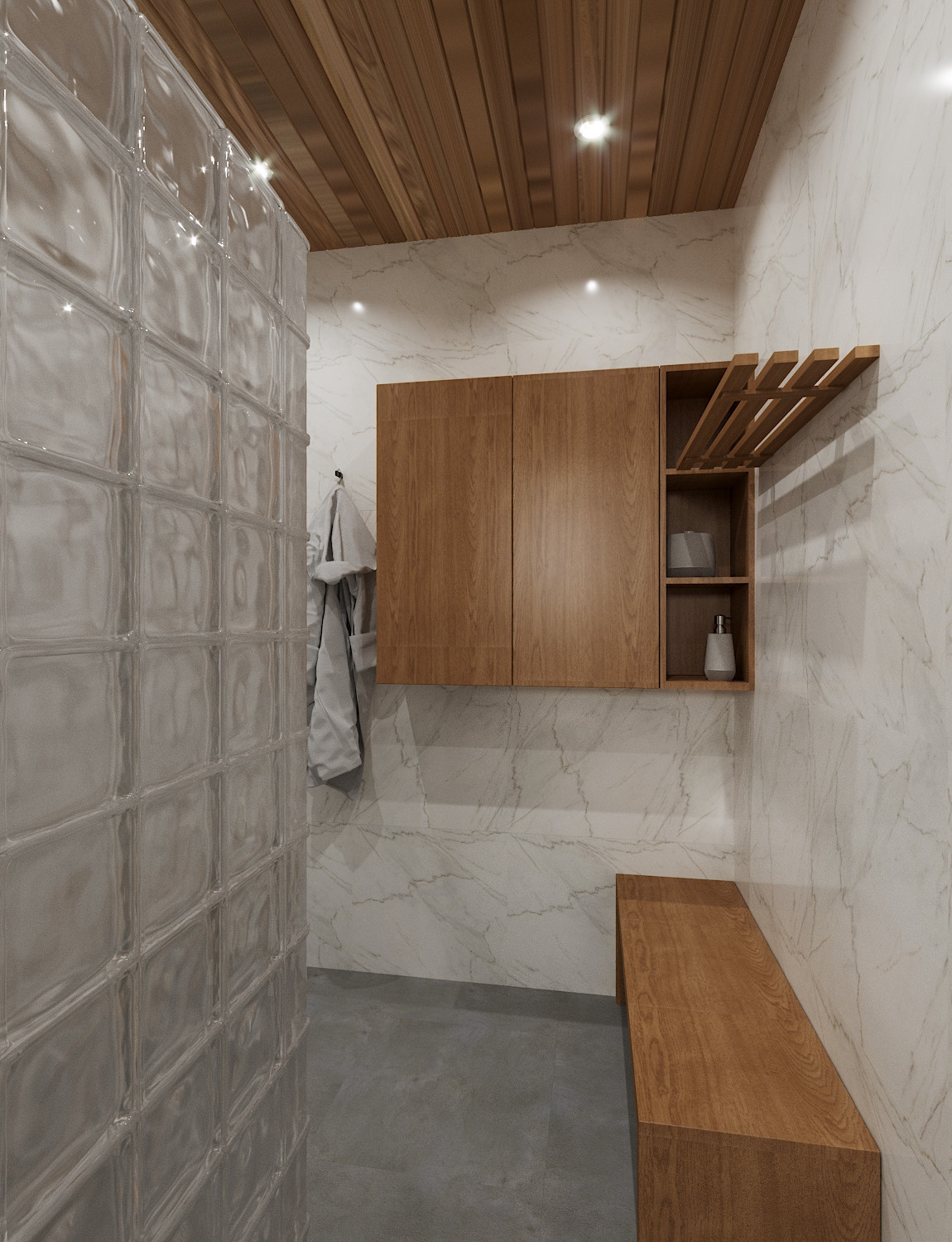 Интерьер бани