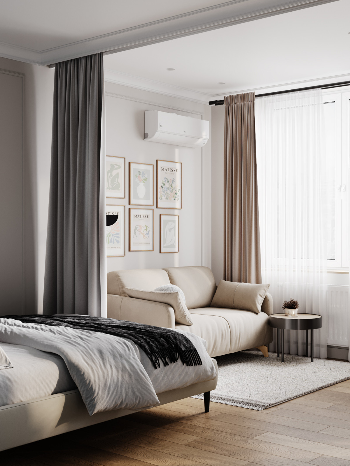 Сканди с элементами классики, ЖК Румянцево Парк