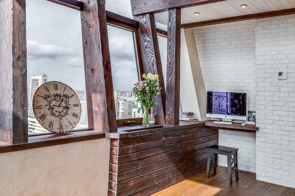 Пентхаус в Санкт-Петербурге. Мебель и отделка из массива.