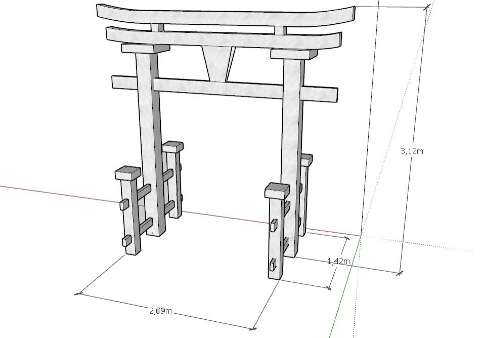 Садик в  восточном стиле