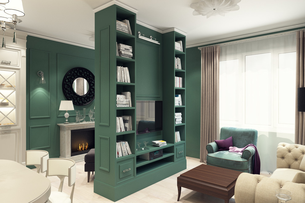 3-х комнатная квартира в Москве для студии Style Home