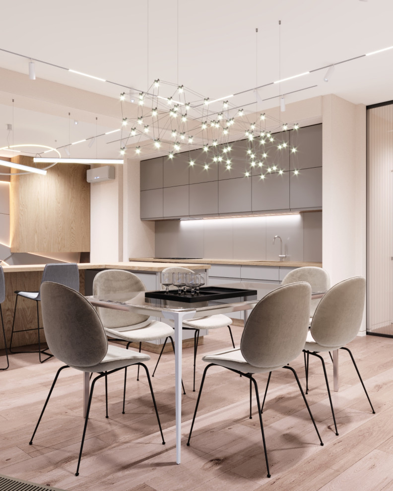 Спарка, трехкомнатная квартира в ЖК Европейский