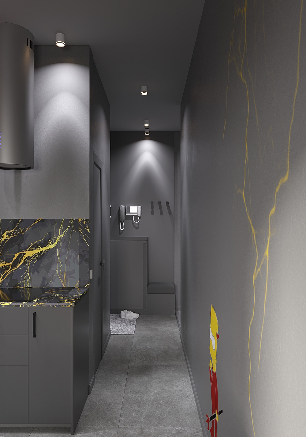 Проект "холостяцкая берлога".