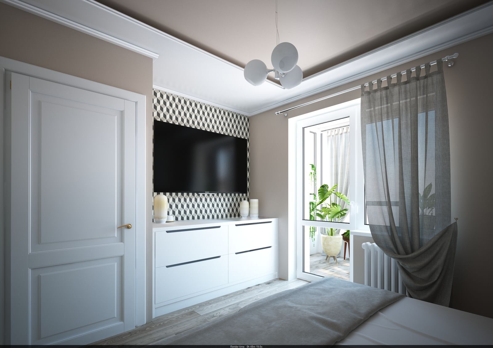 Room_14_интерьер квартиры "ул. Алексея Русова" г. Ростов-на-Дону