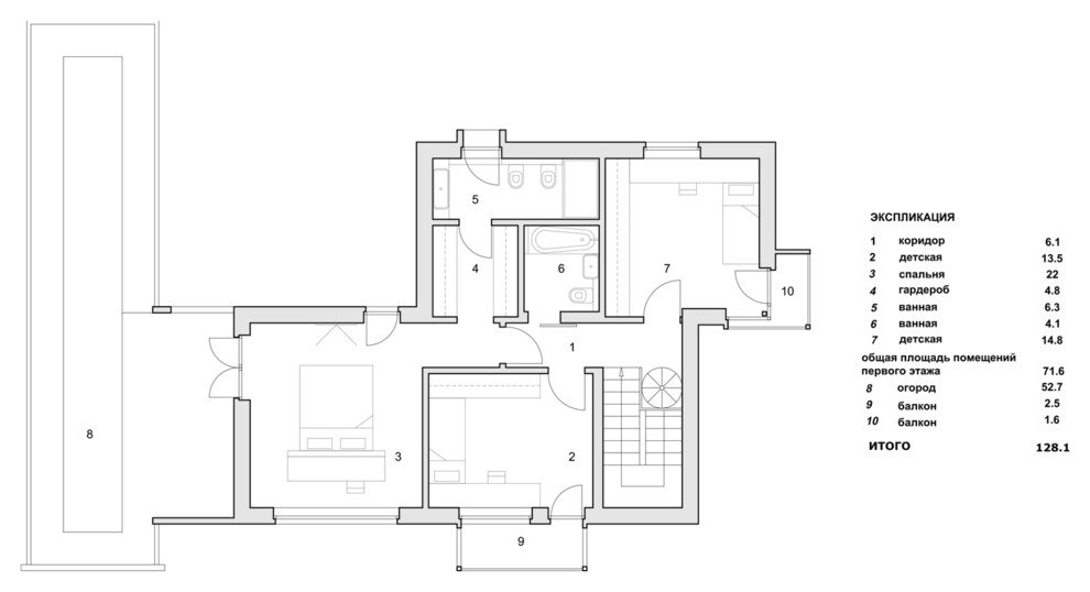 Частный дом в Загорянке